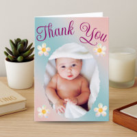 Custom Doula Card with Baby Photo | Appreciation