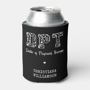 Custom DPT Doctor of Physical Therapy Gift Can Cooler