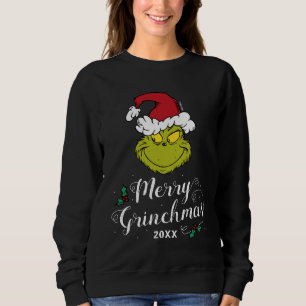 Custom Dr. Seuss   Merry Grinchmas  Sweatshirt