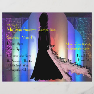 Custom Drag Event Flyer