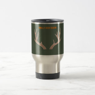 CUSTOM DRAWING- DEER SEASON MUG