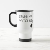 Custom DRINK UP WITCHES Broom Funny Gift Aesthetic