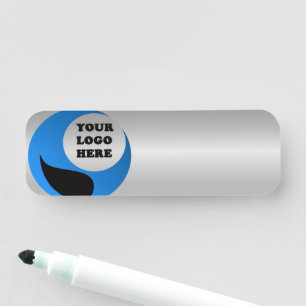 Custom Dry Erase Blank Logo Name Tag