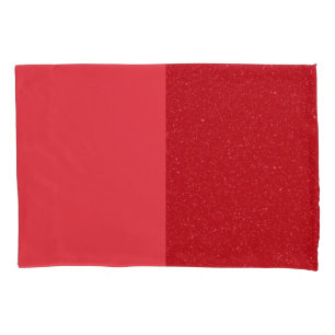 Custom Dual Tomato Red Pillowcase