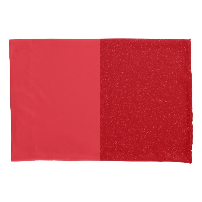 Custom Dual Tomato Red Pillowcase (Front)