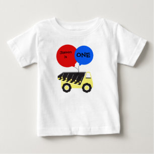 Custom Dump Truck Birthday T-shirt