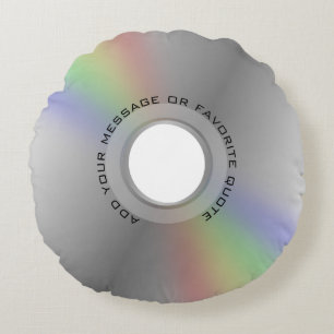 Custom DVD/CD Round Pillow