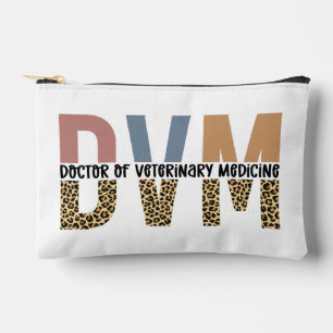 Custom DVM Doctor of Veterinary Medicine Gifts Accessory Pouch