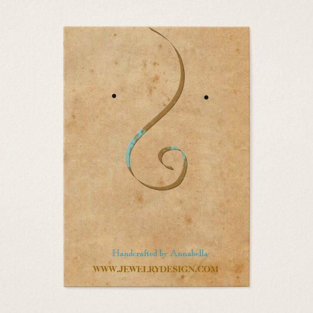 Custom Earring Holder Jewellery Necklace Display (Front)