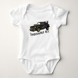 Custom East German Trabant Car Baby Bodysuit