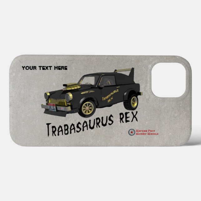 Custom East German Trabant Car Case-Mate iPhone Case (Back (Horizontal))