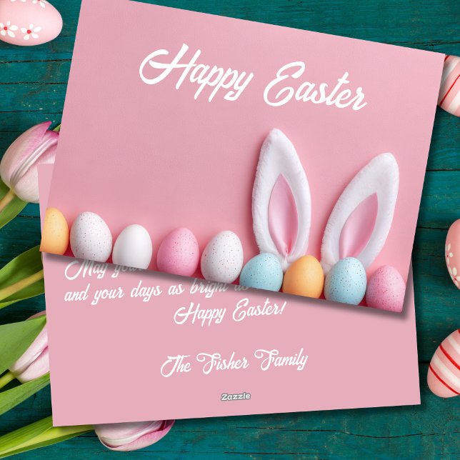 Custom Easter Card with Easter Eggs (Creator Uploaded)