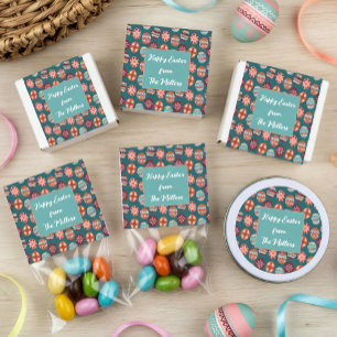 Custom Easter Egg Pattern  Square Sticker