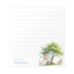 Custom Easter Fairy Notepad
