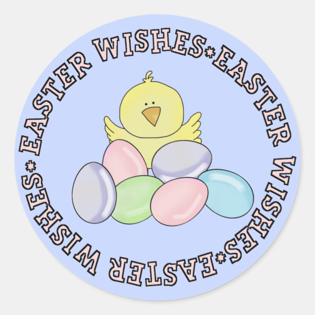 Custom Easter Stickers (Front)