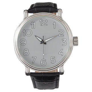 Custom Easy to Read Large Number Watch