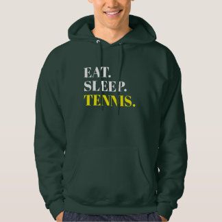 Custom Eat Sleep Tennis Hoodie