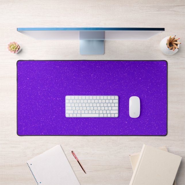 Custom Electric Purple Desk Mat - Bold & Vibrant (Office 1)