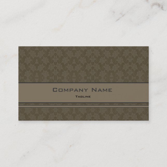Custom Elegant 157 Business Card (Front)