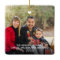 Custom Elegant  2-Sided Family Photo Christmas