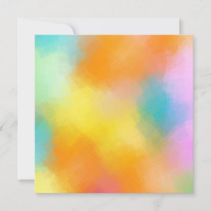 Custom Elegant Abstract Colourful Blank Template