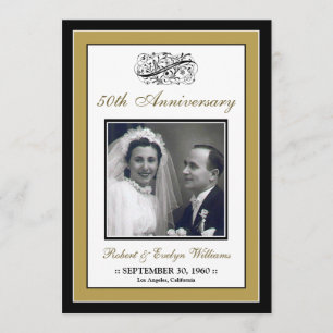 :custom: Elegant Anniversary Party Custom Invite