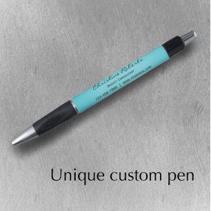 Custom Elegant Blue Teal Business Promotional