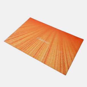 Custom Elegant brown Abstract Doormat