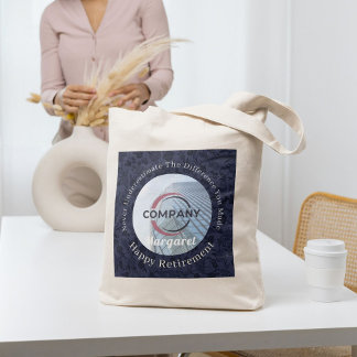 Custom Elegant Bulk Gifts for Coworkers Retirement Tote Bag