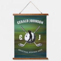 Custom Elegant Golf Monogram Design