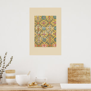 CUSTOM Elegant Japanese Kaleidoscope Pattern Print