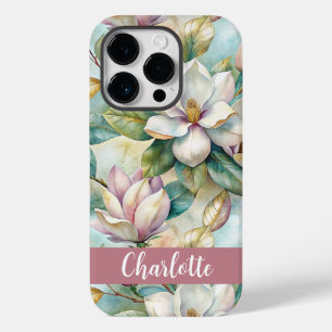 Custom Elegant Magnolias Case-Mate iPhone 14 Pro Case