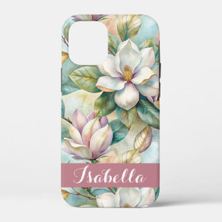 Custom Elegant Magnolias iPhone 12 Mini Case