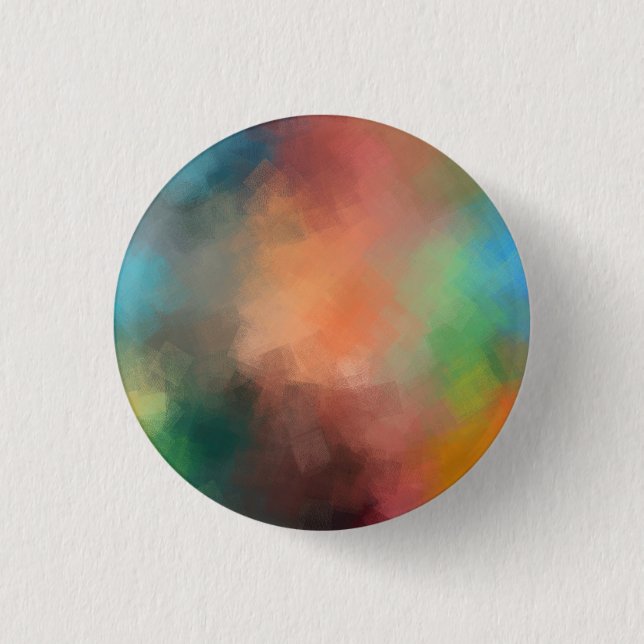 Custom Elegant Modern Abstract Art Blank Template 3 Cm Round Badge (Front)