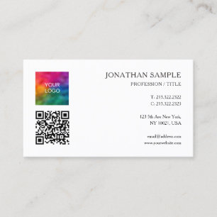 Custom Elegant Modern Clean Template Cute Glossy Business Card