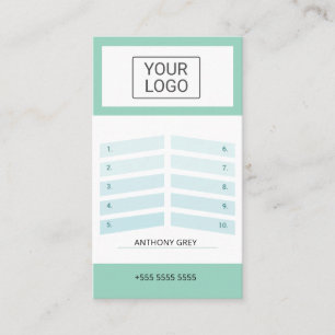 Custom Elegant Olive Green Business Season Ticket 