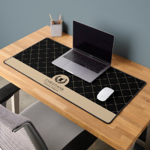Custom Elegant Pharmacist Pharmacy Tech Staff Desk Mat