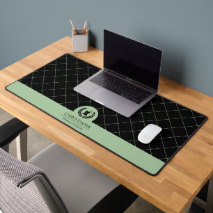 Custom Elegant Pharmacist Pharmacy Tech Staff  Desk Mat
