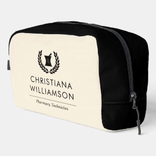 Custom Elegant Pharmacist Pharmacy Tech Staff Dopp Kit