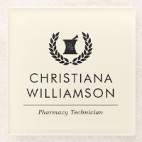 Custom Elegant Pharmacist Pharmacy Tech Staff