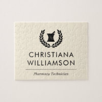 Custom Elegant Pharmacist Pharmacy Tech Staff