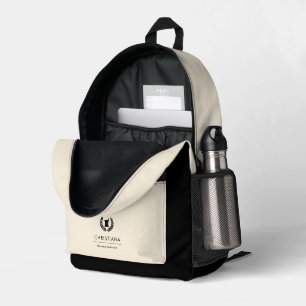 Custom Elegant Pharmacist Pharmacy Tech Staff Printed Backpack