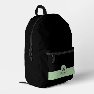 Custom Elegant Pharmacy Symbol Printed Backpack