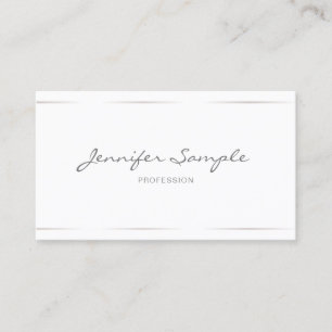Custom Elegant Professional Modern Simple Template Business Card