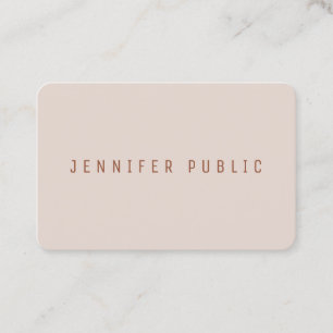 Custom Elegant Professional Modern Template Business Card