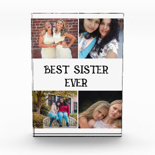 CUSTOM  ELEGANT SISTER 4 PHOTO COLLAGE