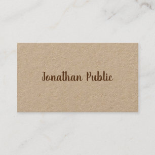 Custom Elegant Typography Script Name Template Business Card