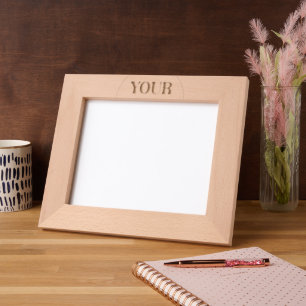 Custom, Elegant, Wedding Ceremony Keepsake Invita Etched Frames
