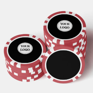 Custom, Elegant, Wedding Ceremony Keepsake Invita Poker Chips