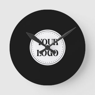 Custom, Elegant, Wedding Ceremony Keepsake  Invita Round Clock